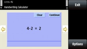 nokia handwriting calculator 2